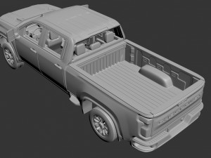 Chevrolet Silverado 2500 2022 3D-Druckmodell