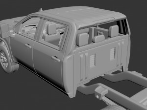 Chevrolet Silverado 2500 2022 3D-Druckmodell