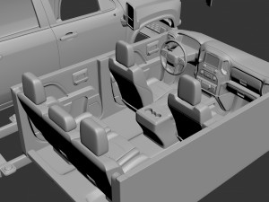 Chevrolet Silverado 2500 2022 3D-Druckmodell