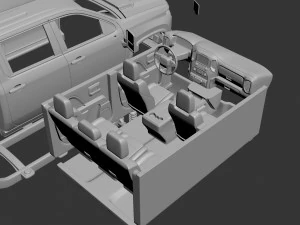 Chevrolet Silverado 2500 2022 3D Print Model