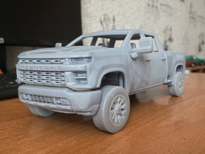 Chevrolet Silverado 2500 2022 3D 프린트 모델