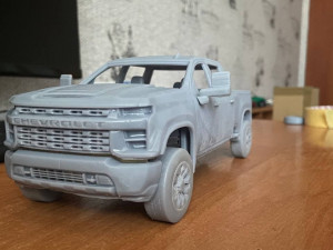 Chevrolet Silverado 2500 2022 3D-Druckmodell