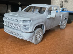 Chevrolet Silverado 2500 2022 3D-Druckmodell