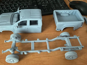 Chevrolet Silverado 2500 2022 3D-Druckmodell