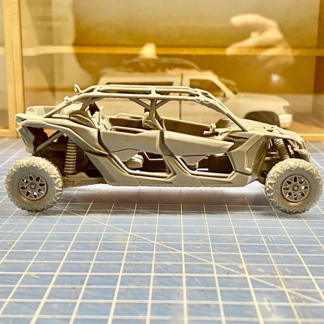 Can Am Maverick X3 Max X 3D 프린트 모델 .c4d .max .obj .3ds .fbx .stl .blend