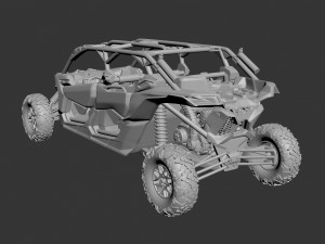 Can Am Maverick X3 Max X 3D 프린트 모델