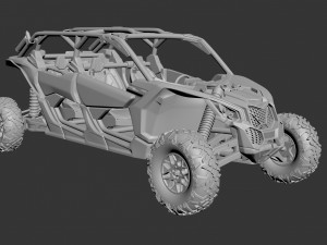 Can Am Maverick X3 Max X 3D 프린트 모델