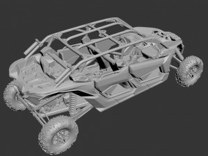Can Am Maverick X3 Max X 3D 프린트 모델