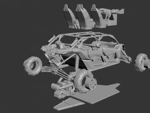 Can Am Maverick X3 Max X 3D 프린트 모델