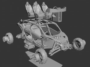 Can Am Maverick X3 Max X 3D 프린트 모델