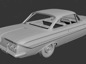 Chevrolet Impala 1961 3D Print Model