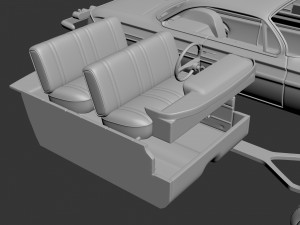 Chevrolet Impala 1961 Modèles 3D en vedette