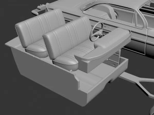 Chevrolet Impala 1961 3D Print Model