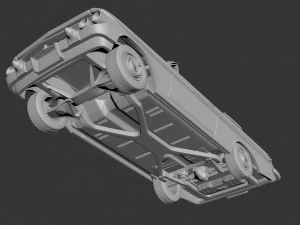 Chevrolet Impala 1961 Convertible 3D Print Model