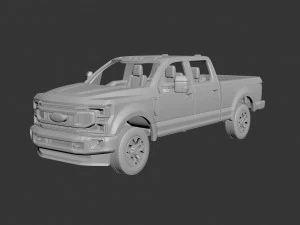 Fo-rd F-250 2022 Modello di stampa 3D