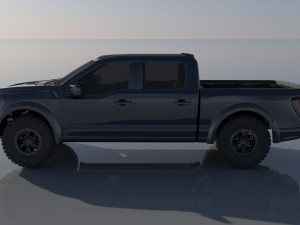 Fo-rd F-150 Raptor 2022 3D 打印模型