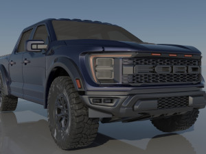 Fo-rd F-150 Raptor 2022 3D 打印模型