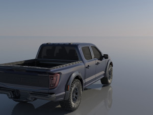 Fo-rd F-150 Raptor 2022 3D 打印模型