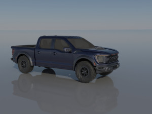 Fo-rd F-150 Raptor 2022 3D 打印模型