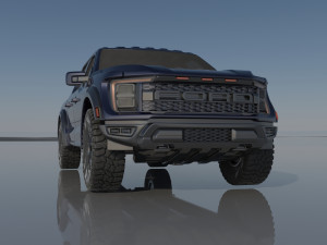 Fo-rd F-150 Raptor 2022 3D 打印模型