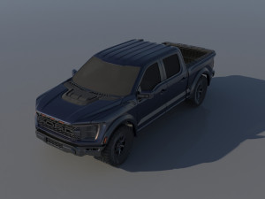 Fo-rd F-150 Raptor 2022 3D 打印模型