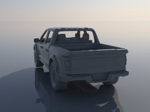 Fo-rd F-150 Raptor 2022 3D 打印模型