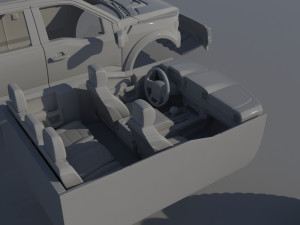 Fo-rd F-150 Raptor 2022 3D 打印模型