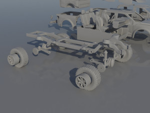 Fo-rd F-150 Raptor 2022 3D 打印模型