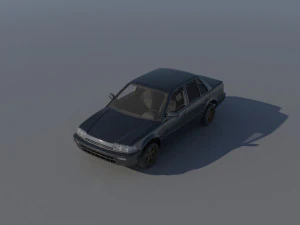 Honda Civic Sedan 1991 3D Print Model