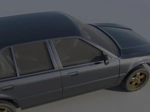 Honda Civic Sedan 1991 3D Print Model