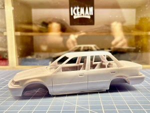 Honda Civic Sedan 1991 3D Print Model