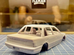 Honda Civic Sedan 1991 3D Print Model