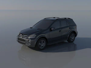 Mercedes Benz ML 63 2009 3D Print Model