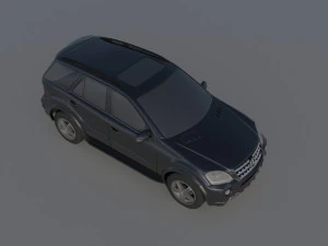 Mercedes Benz ML 63 2009 3D Print Model