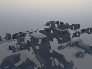 Mercedes Benz ML 63 2009 Modèles 3D en vedette