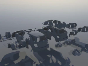 Mercedes Benz ML 63 2009 3D Print Model