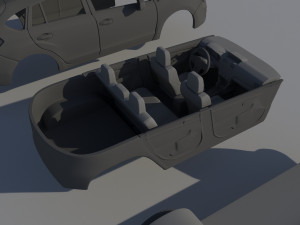 Subaru Impreza 2013 Hatchback Modèles 3D en vedette