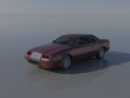 Chrysler LeBaron Coupe 1989 3D Print Model