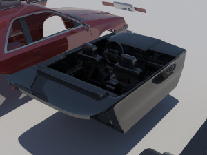 Chrysler LeBaron Coupe 1989 3D Принт Модель