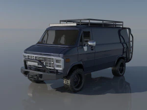 GMC Vandura 1983 Modello di stampa 3D