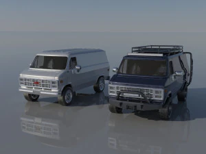 GMC Vandura 1983 3D Print Model
