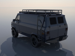 GMC Vandura 1983 Modello di stampa 3D