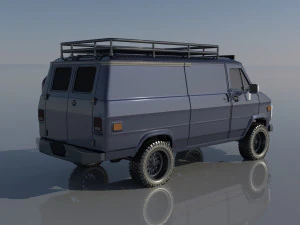 GMC Vandura 1983 3D Print Model