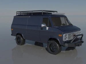 GMC Vandura 1983 3D Print Model