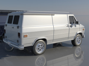 GMC Vandura 1983 Modello di stampa 3D