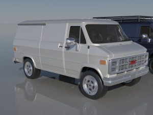 GMC Vandura 1983 Modello di stampa 3D