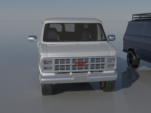 GMC Vandura 1983 Modello di stampa 3D