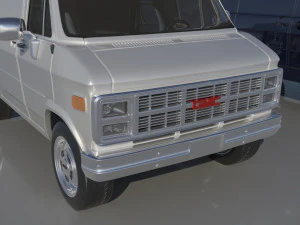 GMC Vandura 1983 3D Print Model