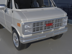 GMC Vandura 1983 Modello di stampa 3D