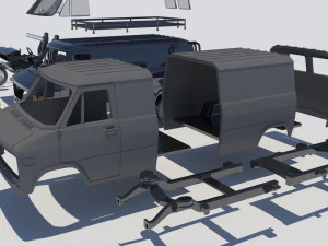 GMC Vandura 1983 3D Print Model